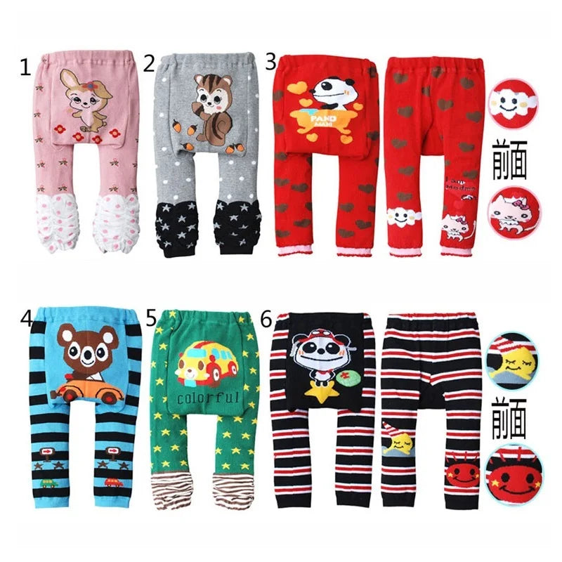 2021 Autumn Baby Pants Long Trousers Baby Girls Leggings Newborn Clothes Boy Harem Pant Baby Clothing Girl Tights